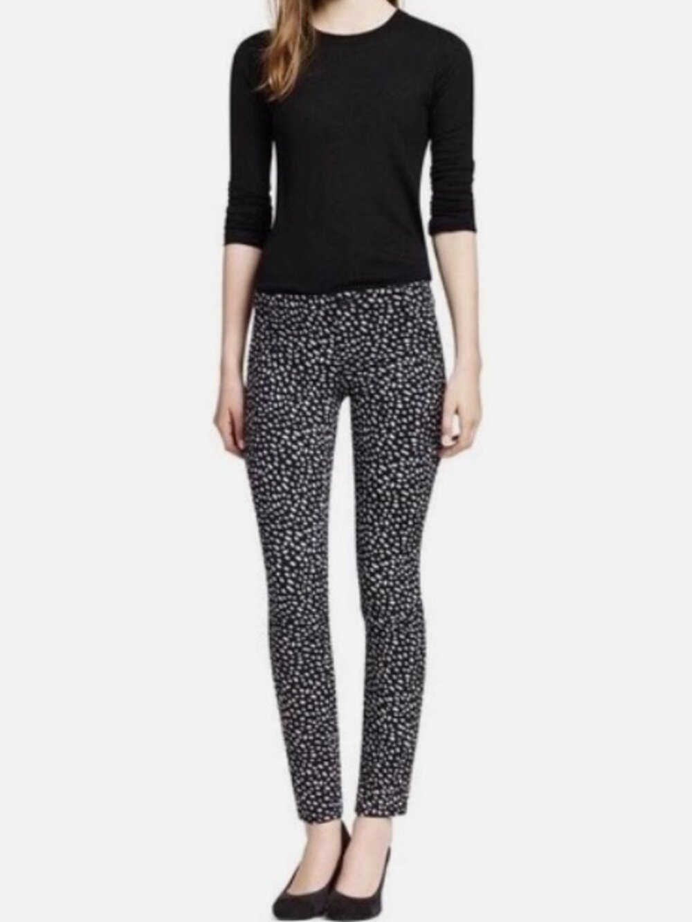 Tory Burch Walker Dotted Pony Cargo Pants - Size Small